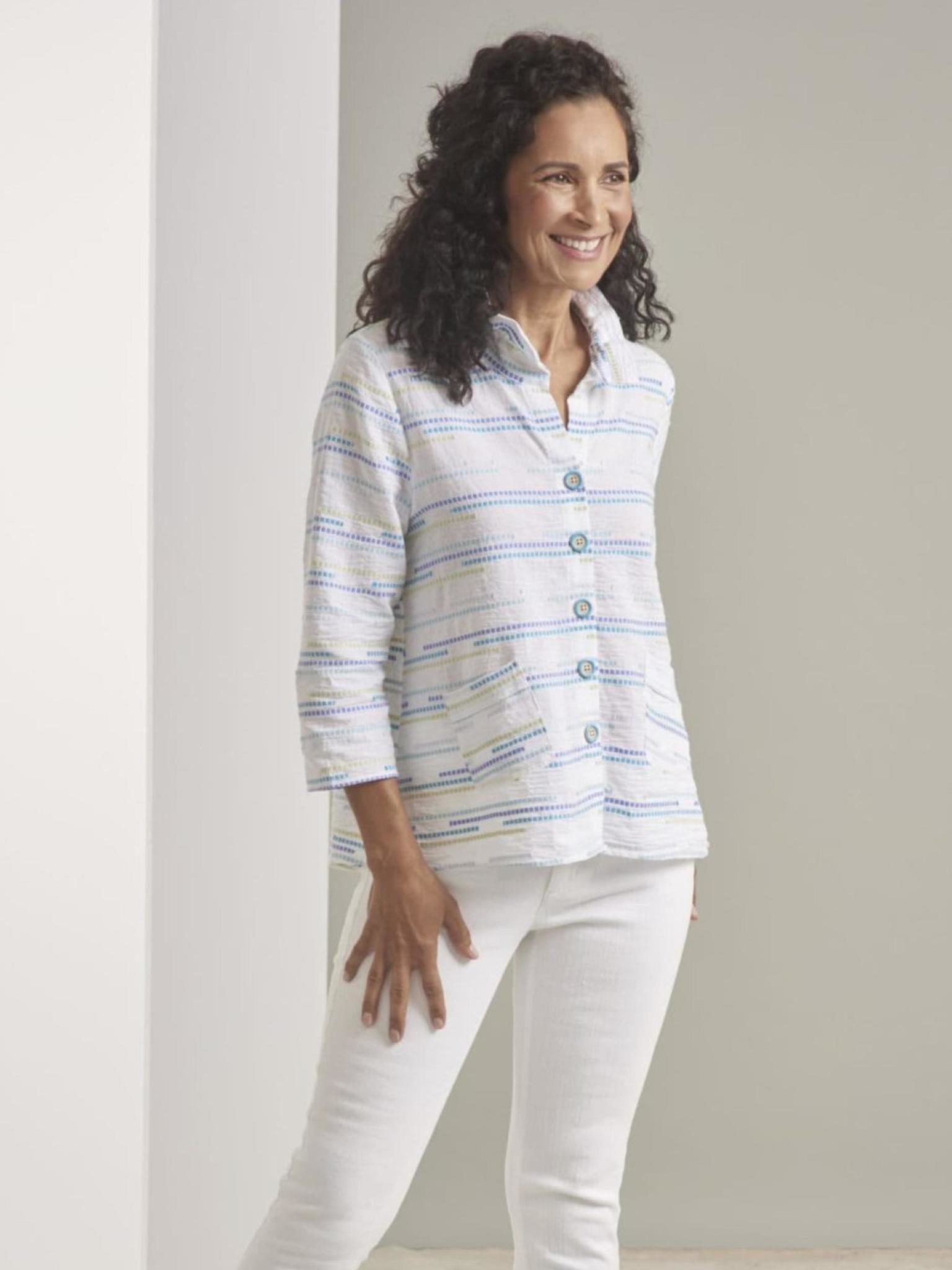 Habitat Peruvian Ruched Jacket