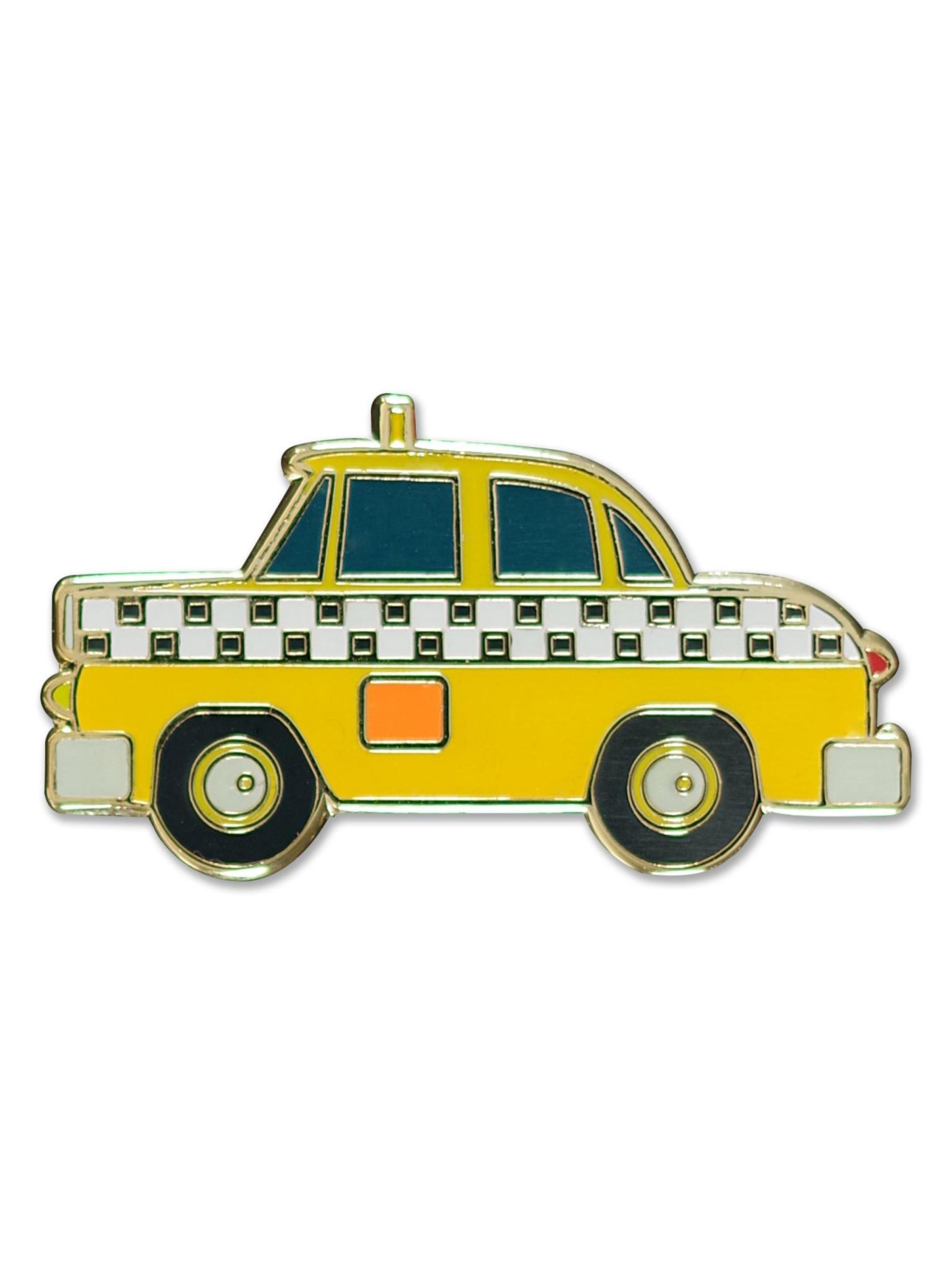 Peter Pauper Yellow Cab Enamel Pin
