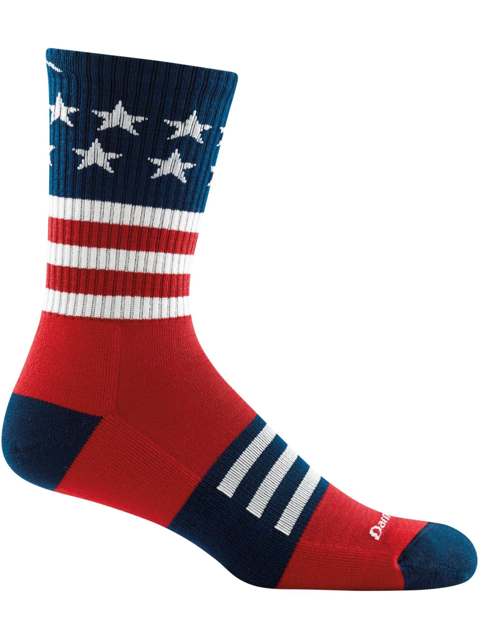 Darn Tough Men's Captain Stripe Micro Crew Lightweight