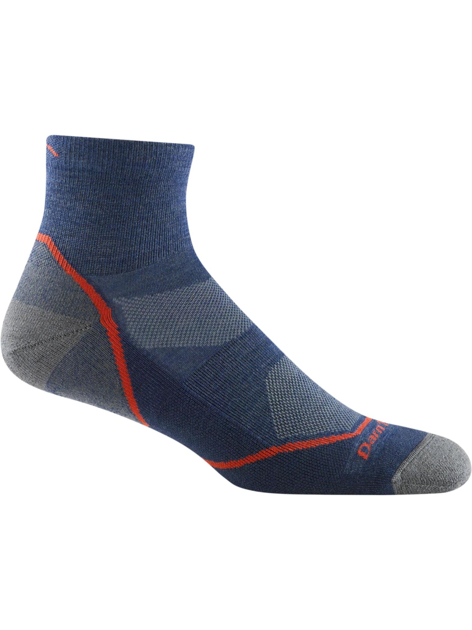 Darn Tough Men's Light Hiker Lightweight Cushion 1/4 Sock