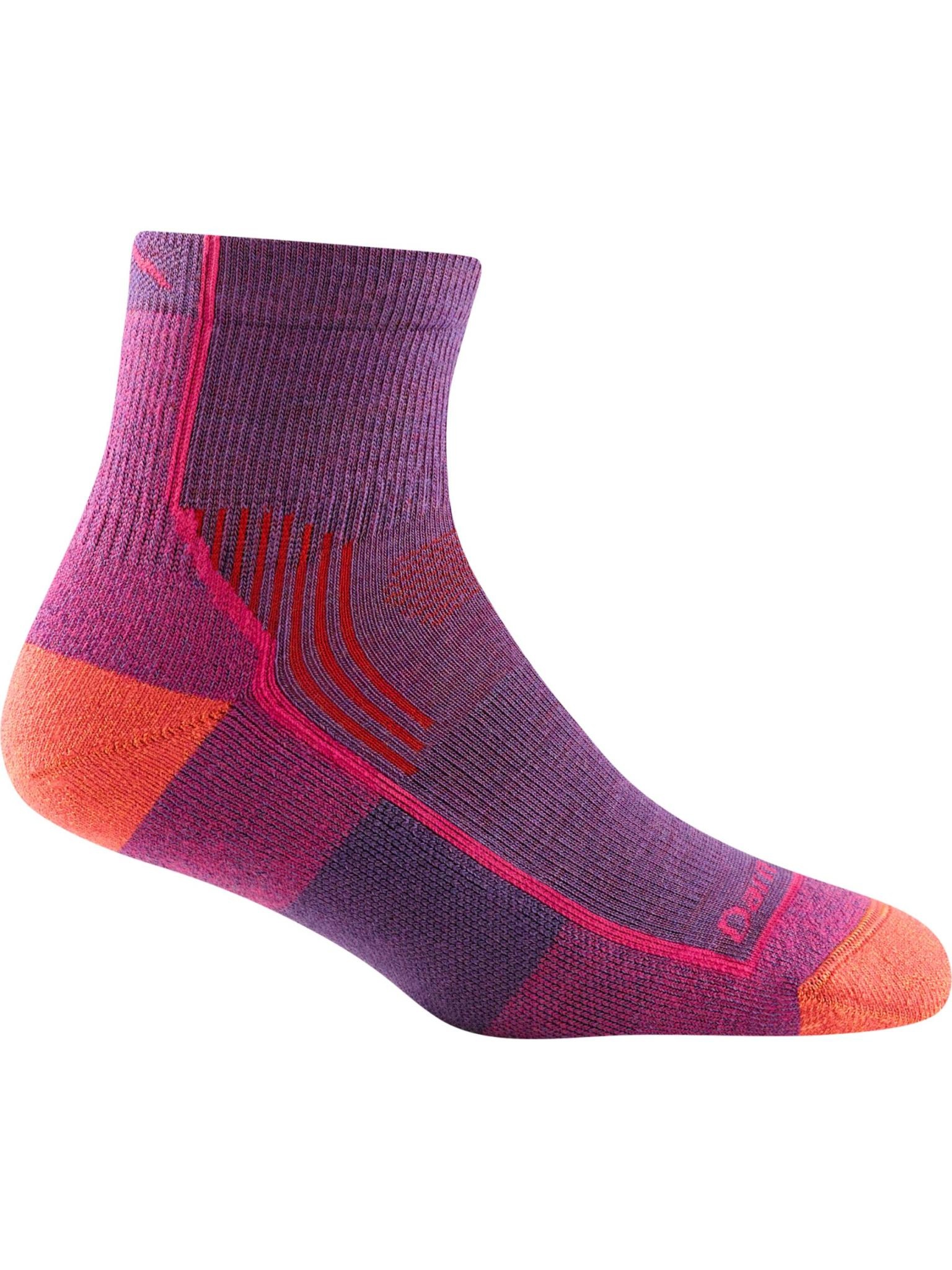 Darn Tough Women's Hiker Midweight Cushion 1/4 Sock