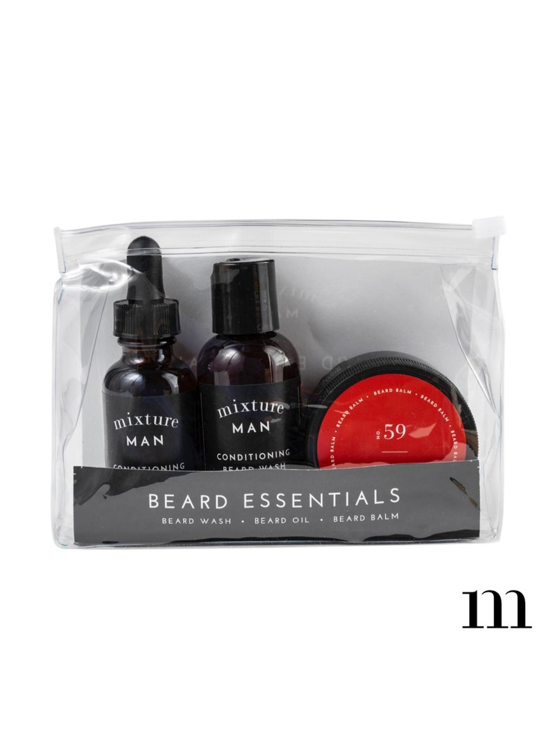 Mixture Man Beard Essentials Gift Set
