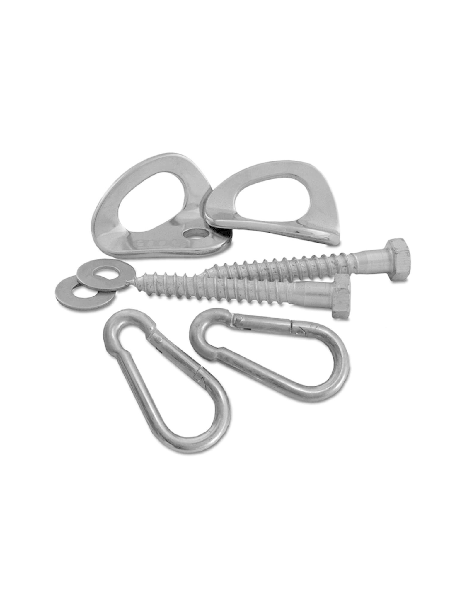 ENO Hammock Hanging Kit Silver