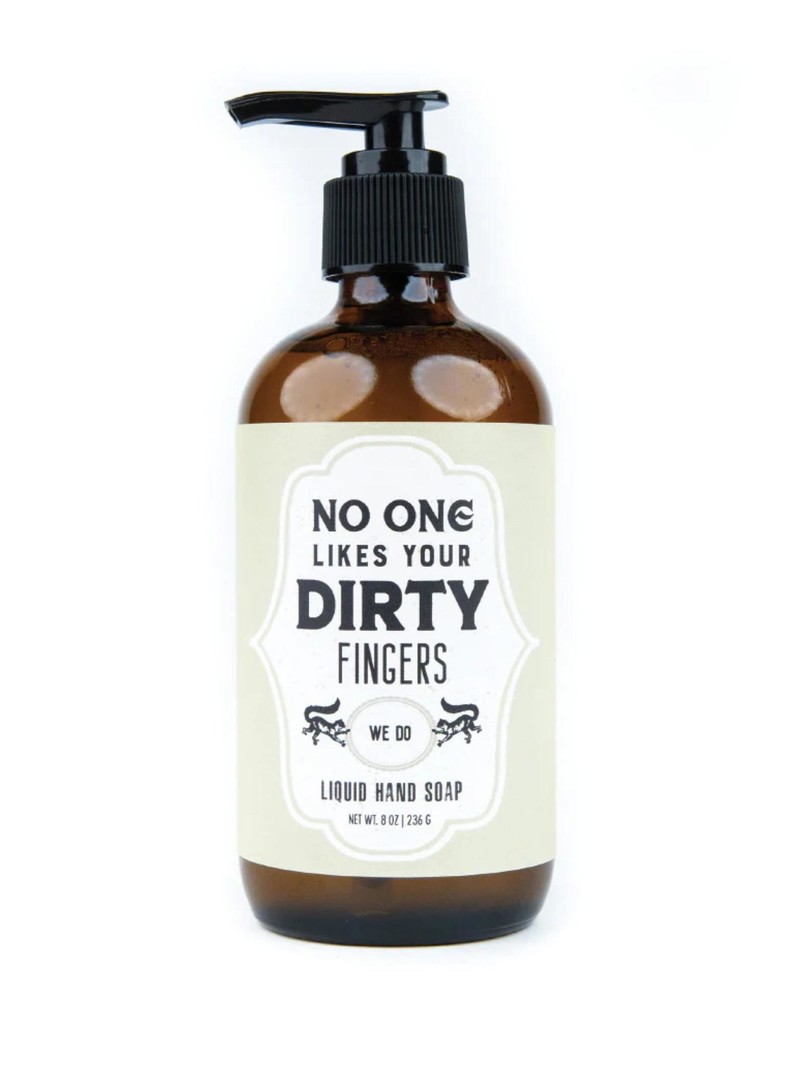 Whiskey River Soap Co. Dirty Fingers 8oz Liquid Hand Soap