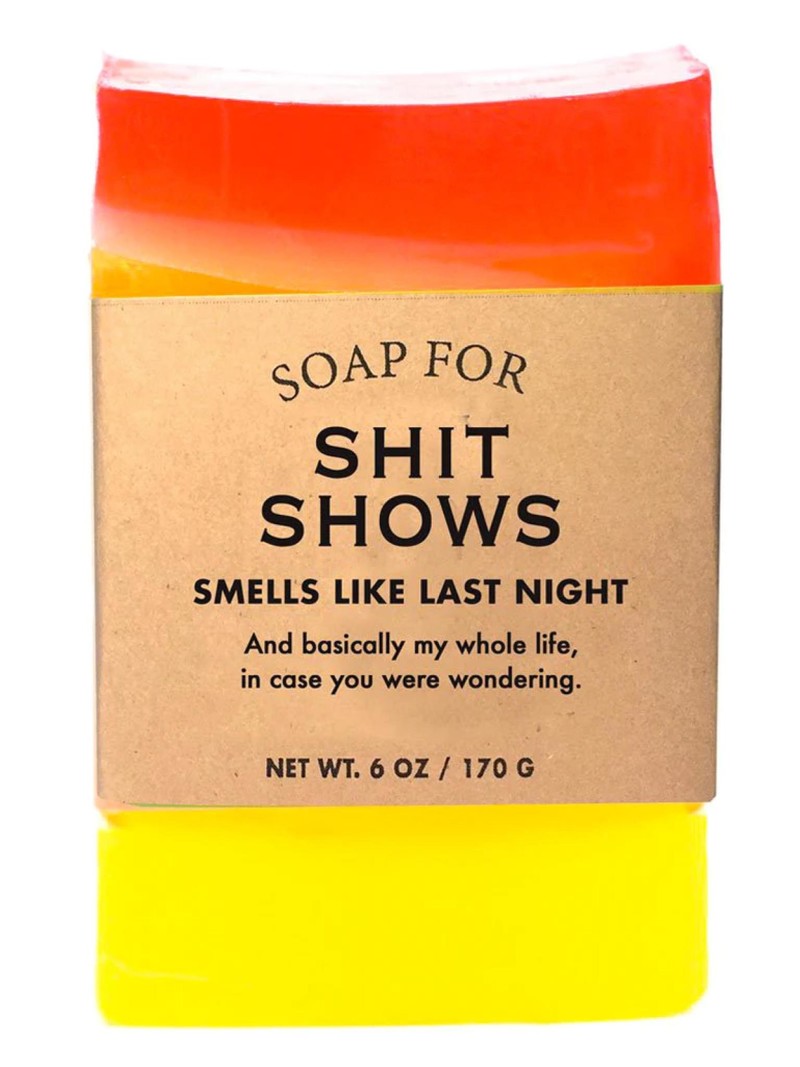 Whiskey River Soap Co. Shit Show Soap 6 oz