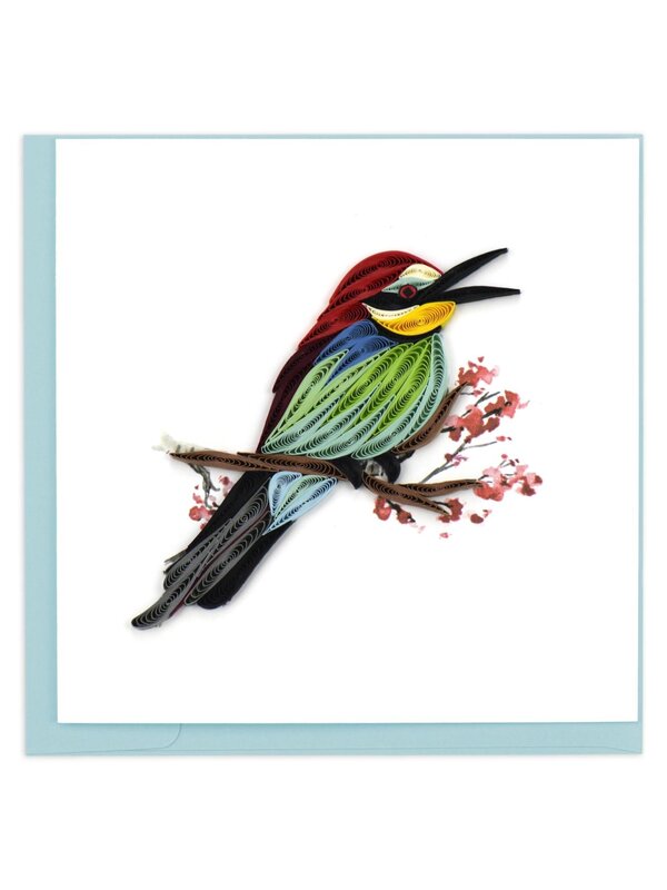 Quilling Card Bee-eater