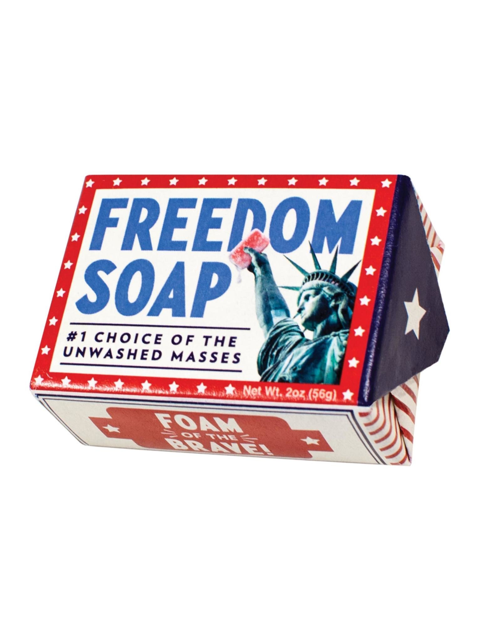 The Unemployed Philosophers Guild Foam Sweet Foam Soap Freedom