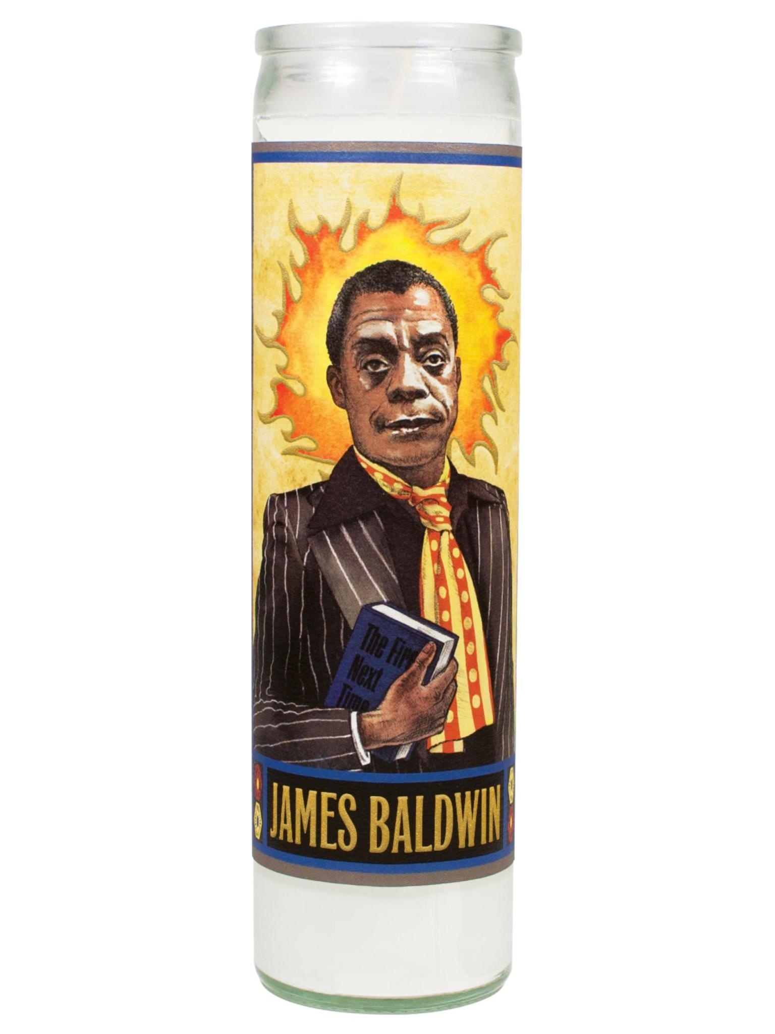 The Unemployed Philosophers Guild Secular Saint Candle James Baldwin