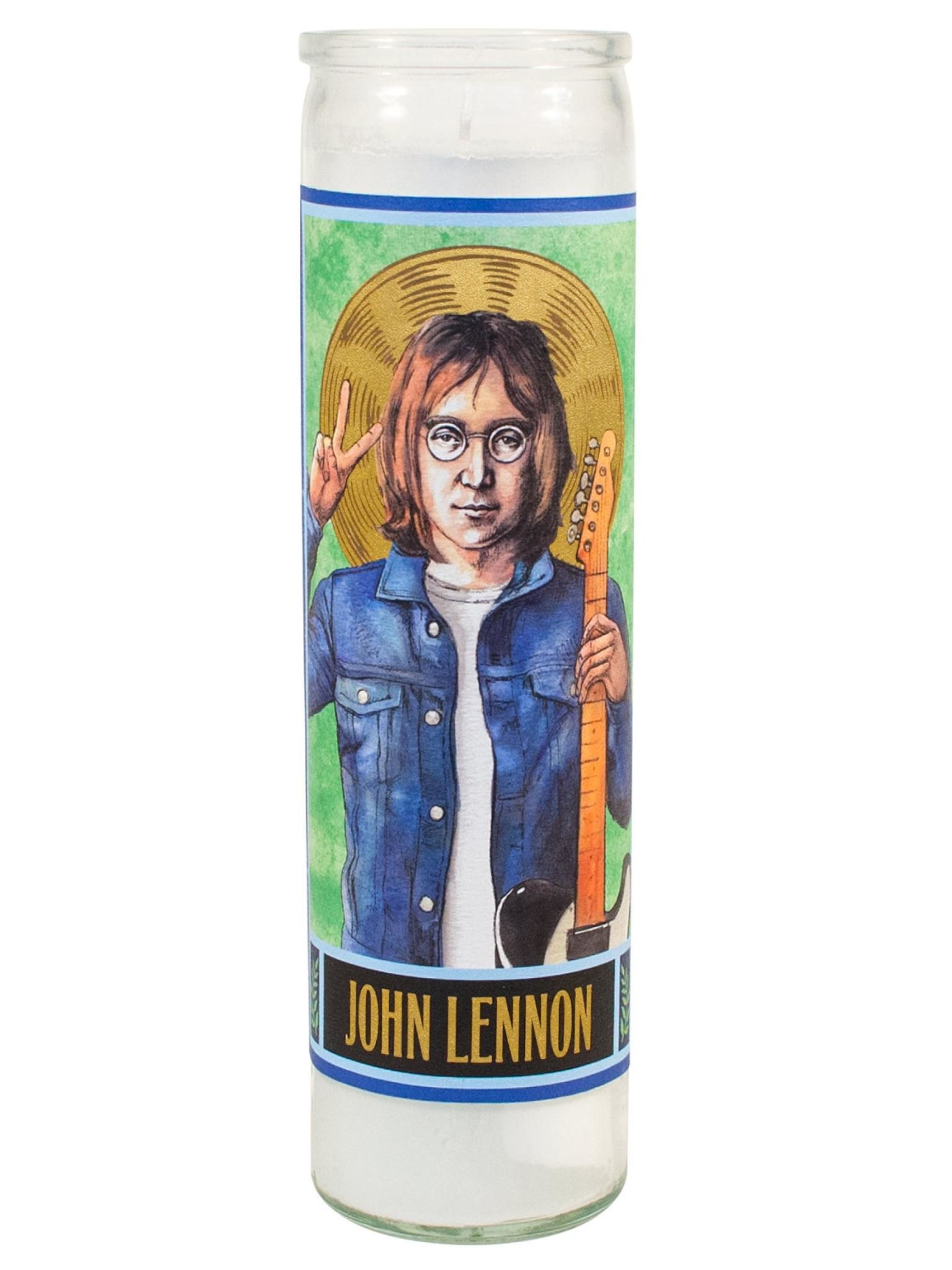 The Unemployed Philosophers Guild Secular Saint Candle John Lennon
