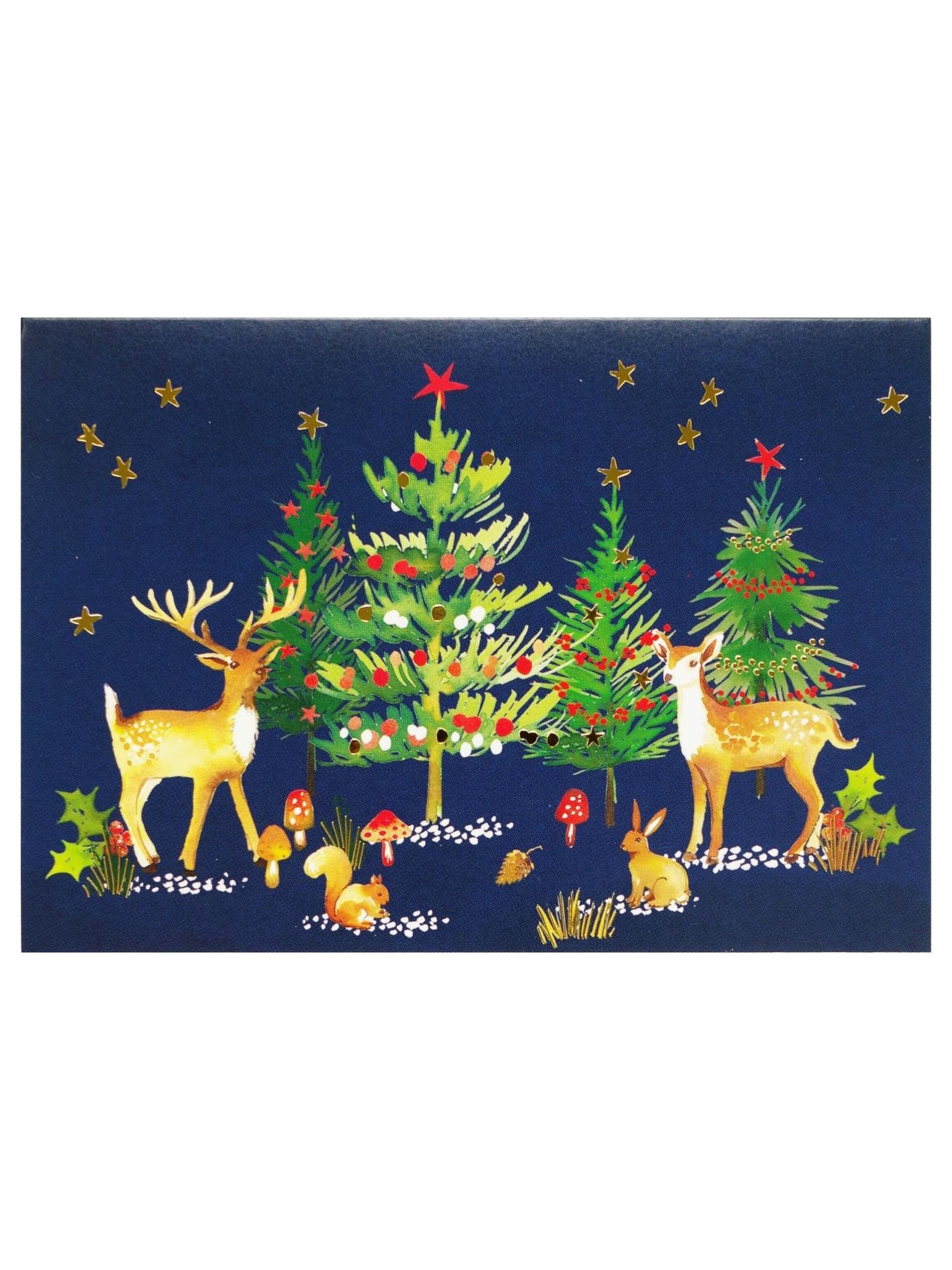 Peter Pauper Woodland Wonder Small Boxed Holiday Cards