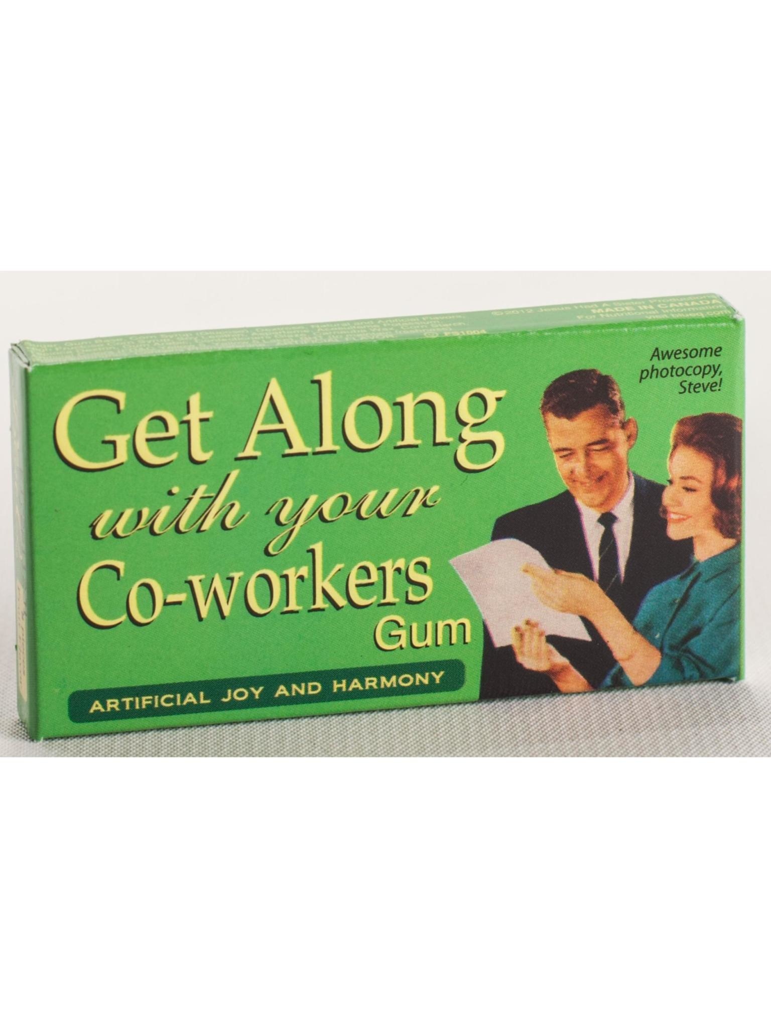 Blue Q Get Along With Your Coworkers Gum