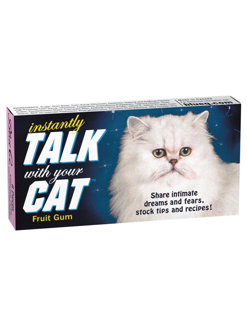 Blue Q Talk With Your Cat Gum