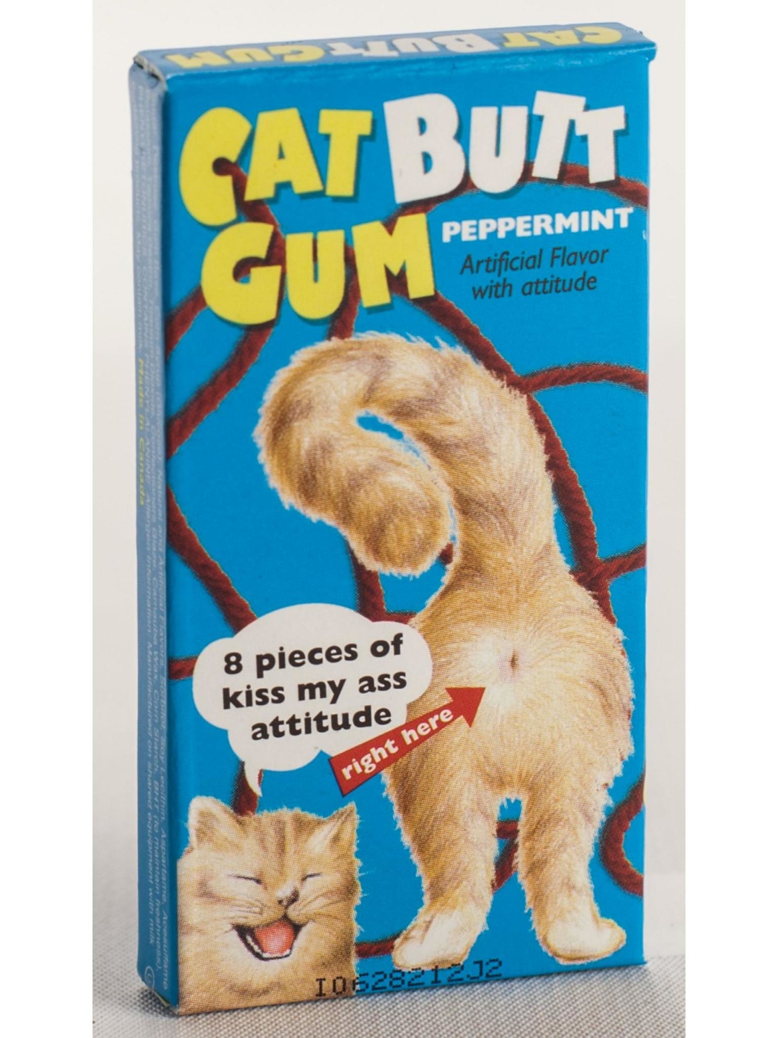 Blue Q Cat Butts Gum