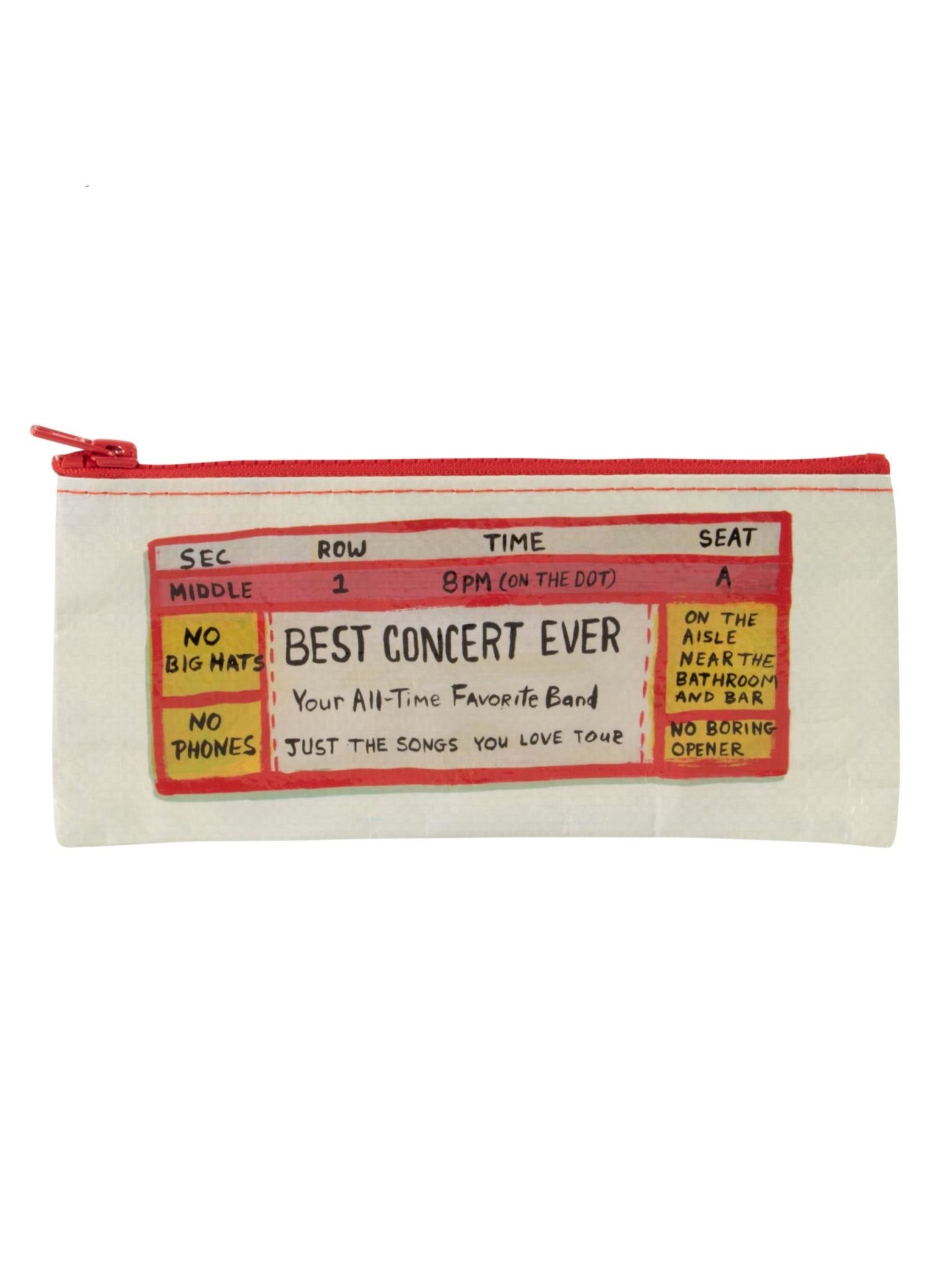 Blue Q Best Concert Ever Pencil Case