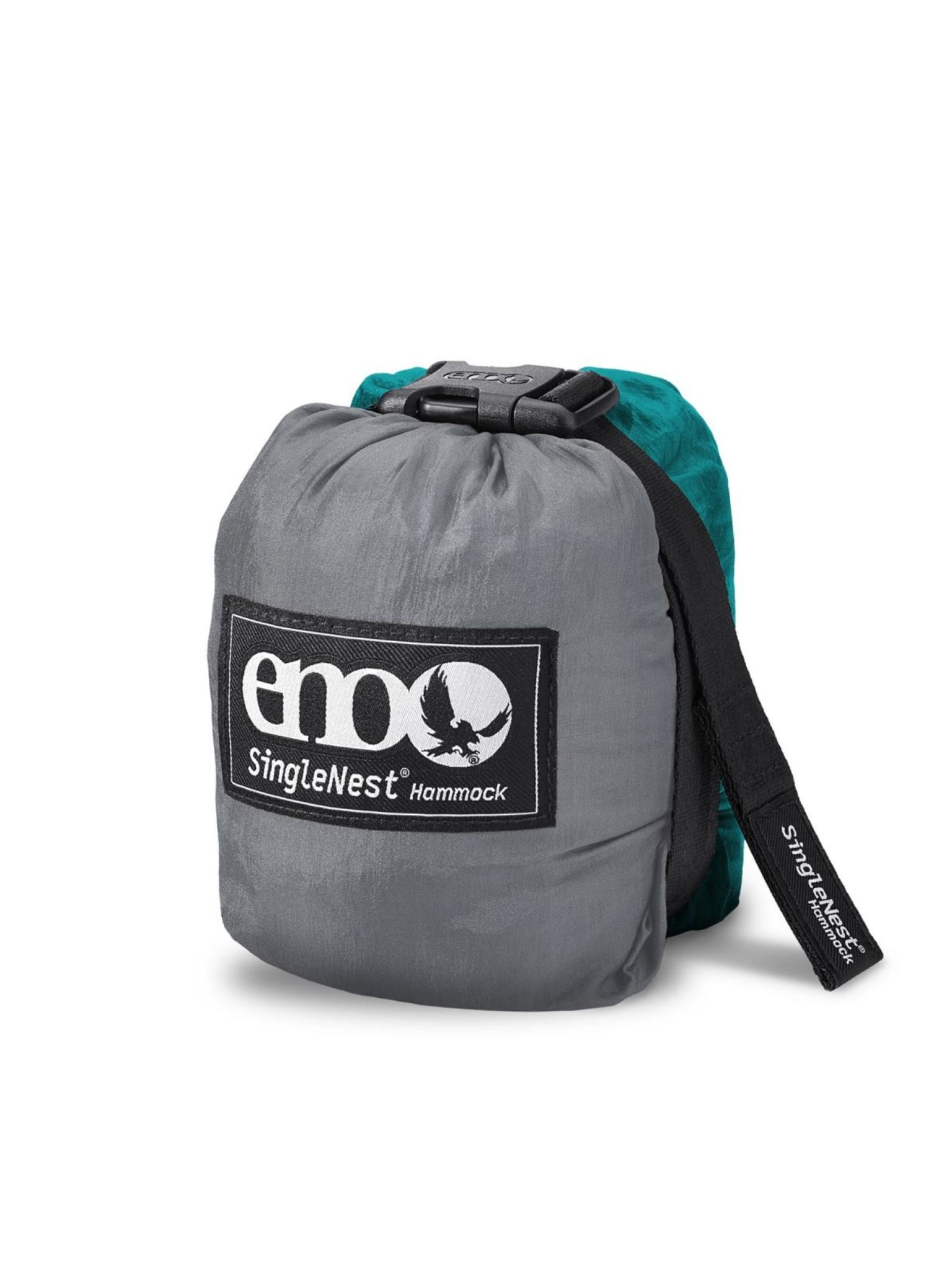 ENO SingleNest Hammock Grey/Seafoam