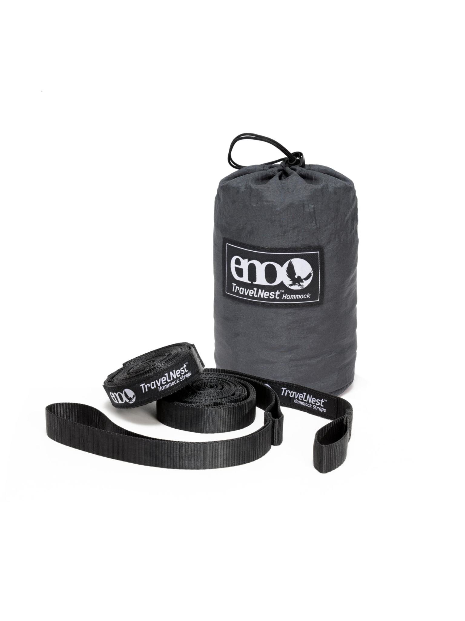ENO TravelNest Hammock & Straps Combo Charcoal