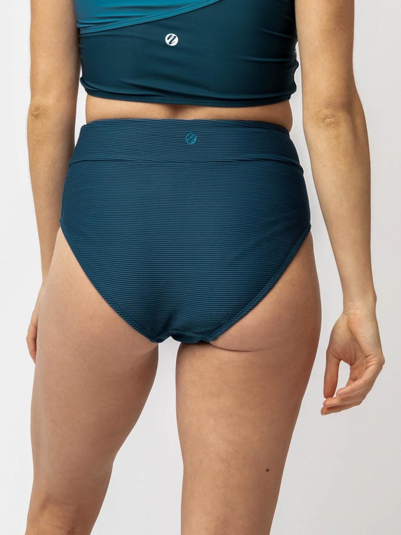 nani Swimwear Textured Coastal Mid Rise Bottom
