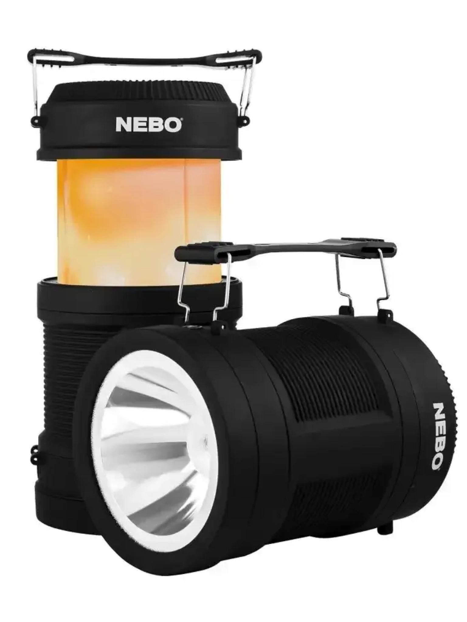 NEBO Realistic Flame Pop-Up Lantern