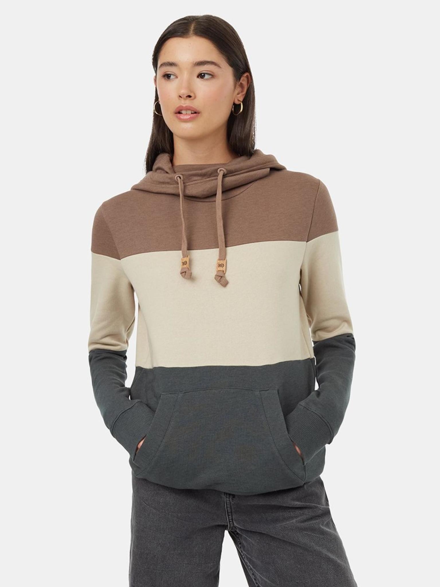 Tentree Women's TreeFleece Banshee Blocked Hoodie