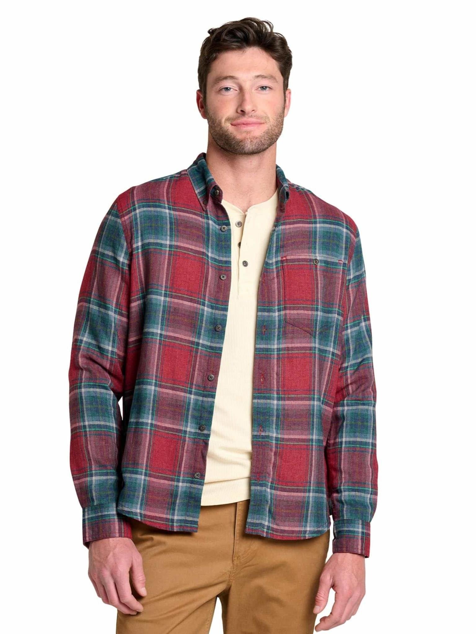 Men's Lost Coast Flannel Plaid Long Sleeve - Chatham Outfitters