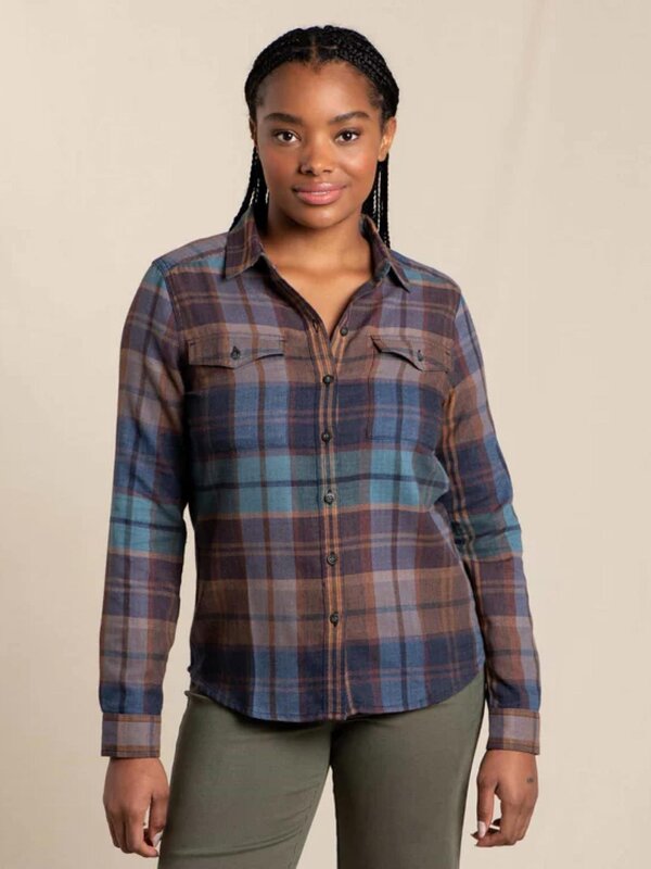Toad & Co Women's Re-Form Flannel Long Sleeve Shirt
