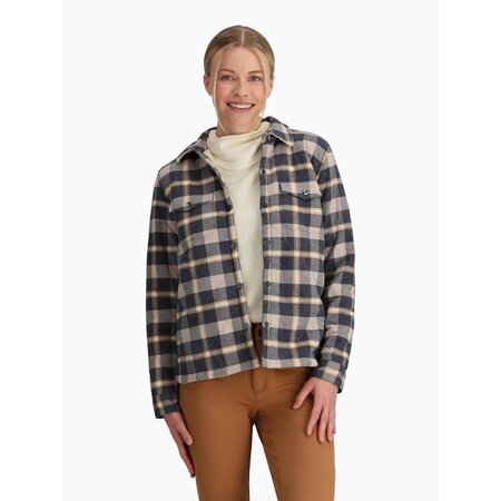 Royal Robbins Women's Snowcap Lined Flannel Long Sleeve
