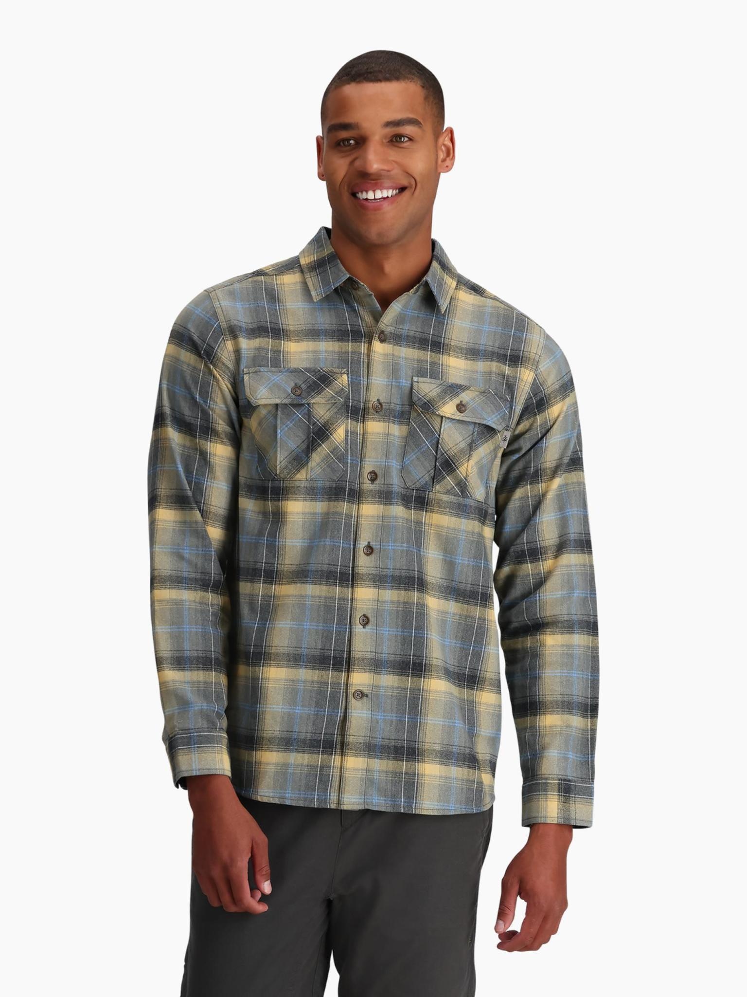 Kuhl Fugitive Flannel Long Sleeve Shirt Men's