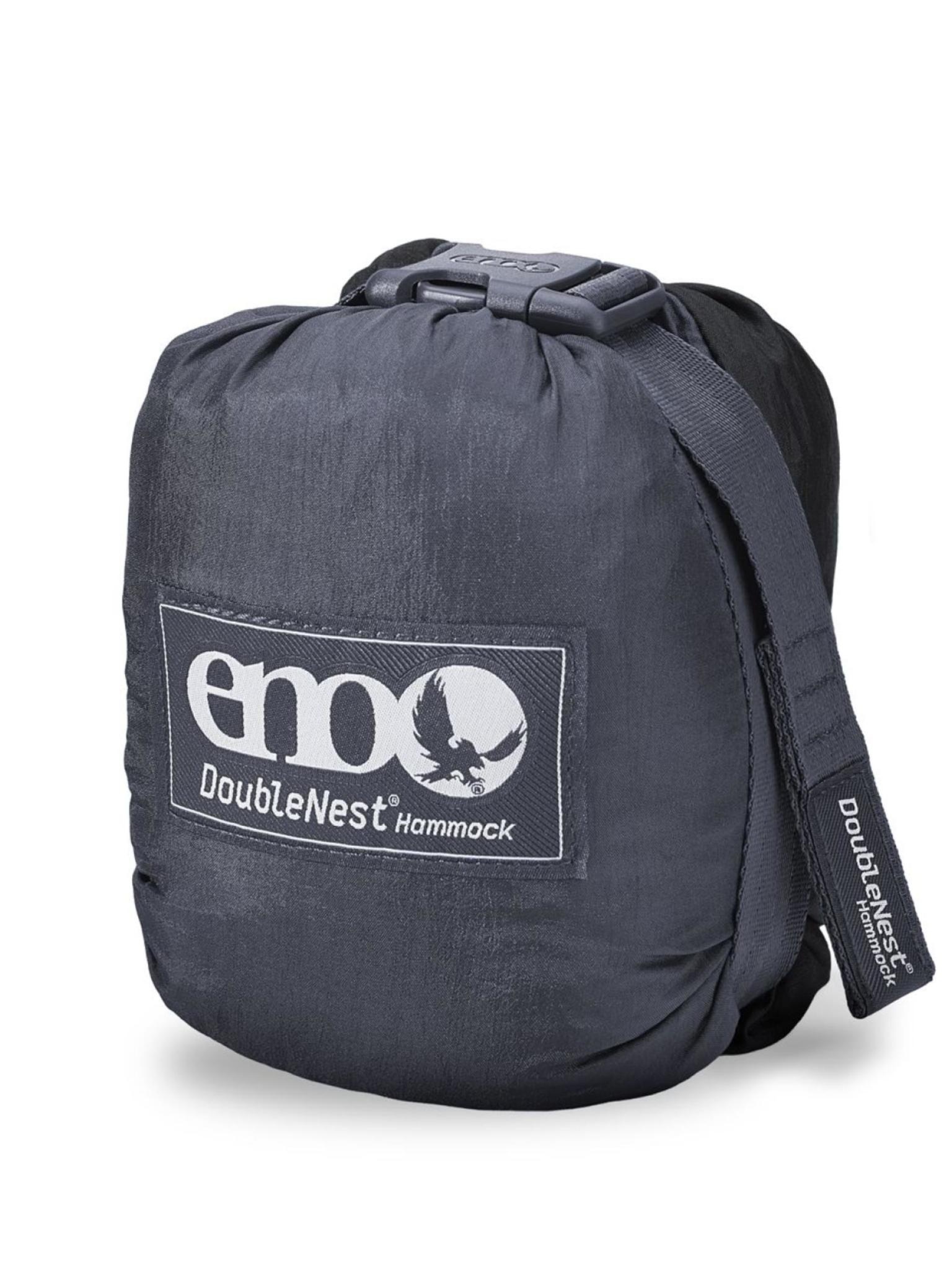 ENO DoubleNest Hammock Charcoal/Black