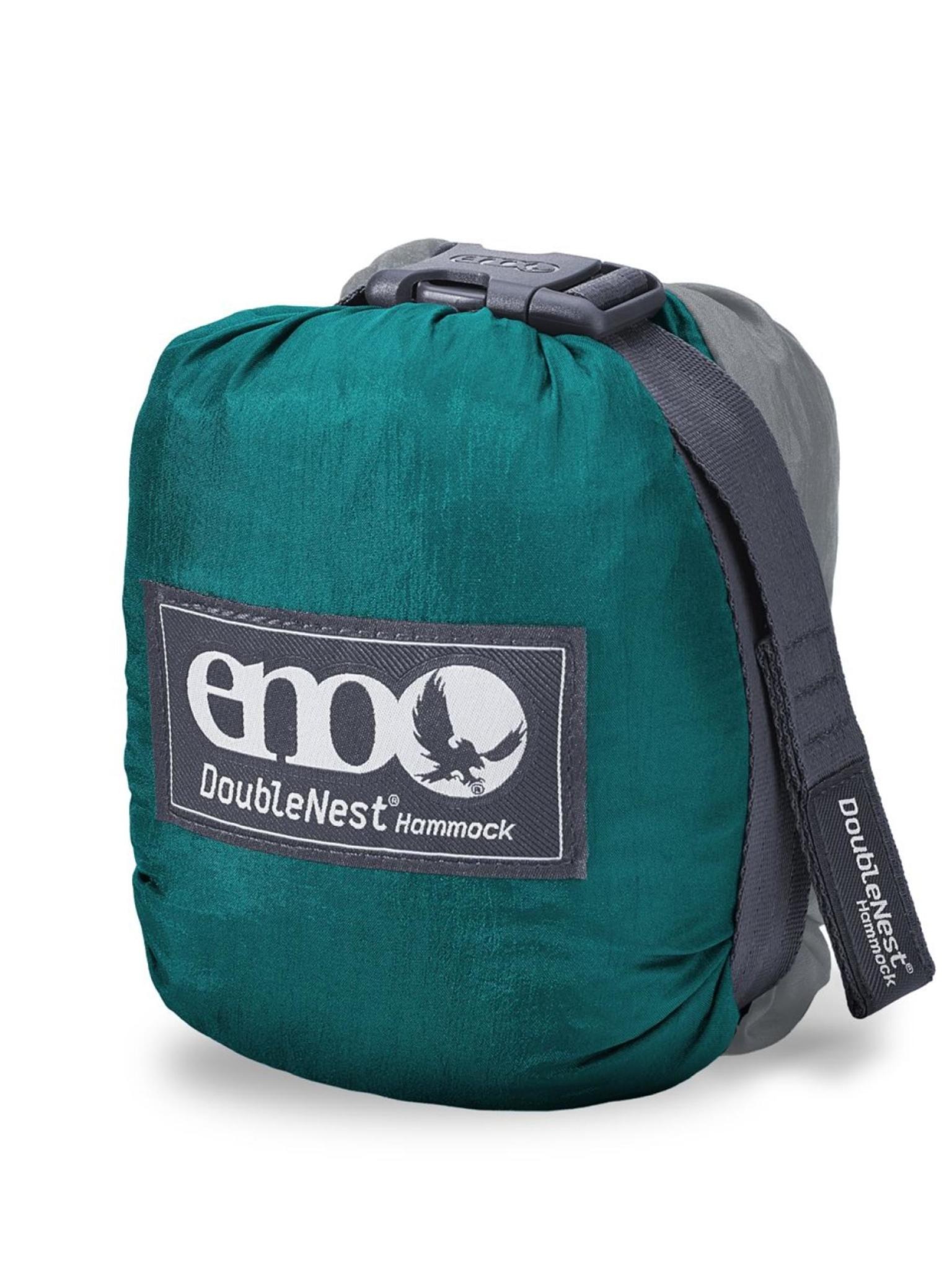 ENO DoubleNest Hammock Seafoam/Grey