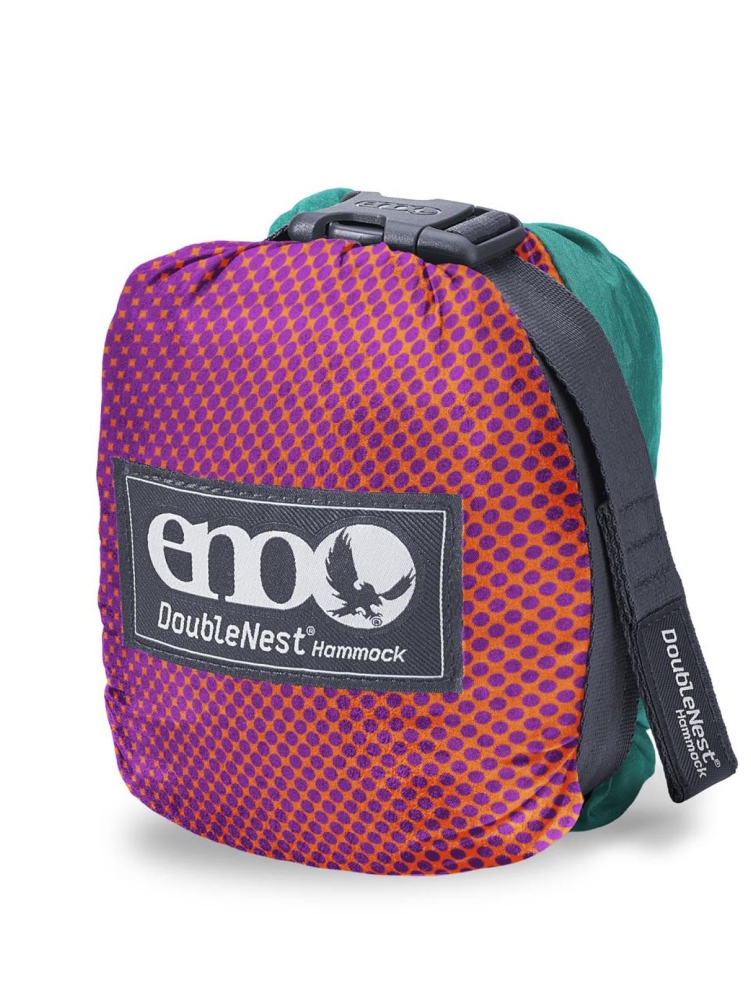 ENO DoubleNest Print Hammock Fade Seaglass