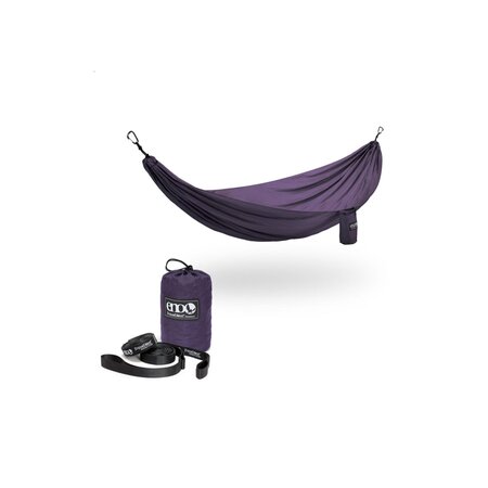 ENO TravelNest & Straps Combo Plum