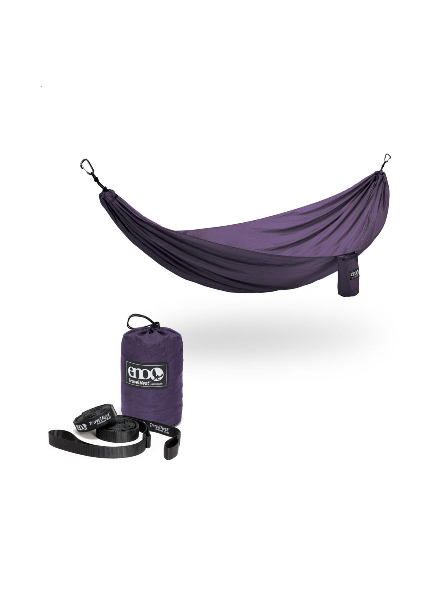 ENO TravelNest Hammock & Straps Combo Plum