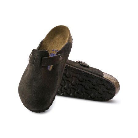 Birkenstock Boston Soft Footbed Suede Clog