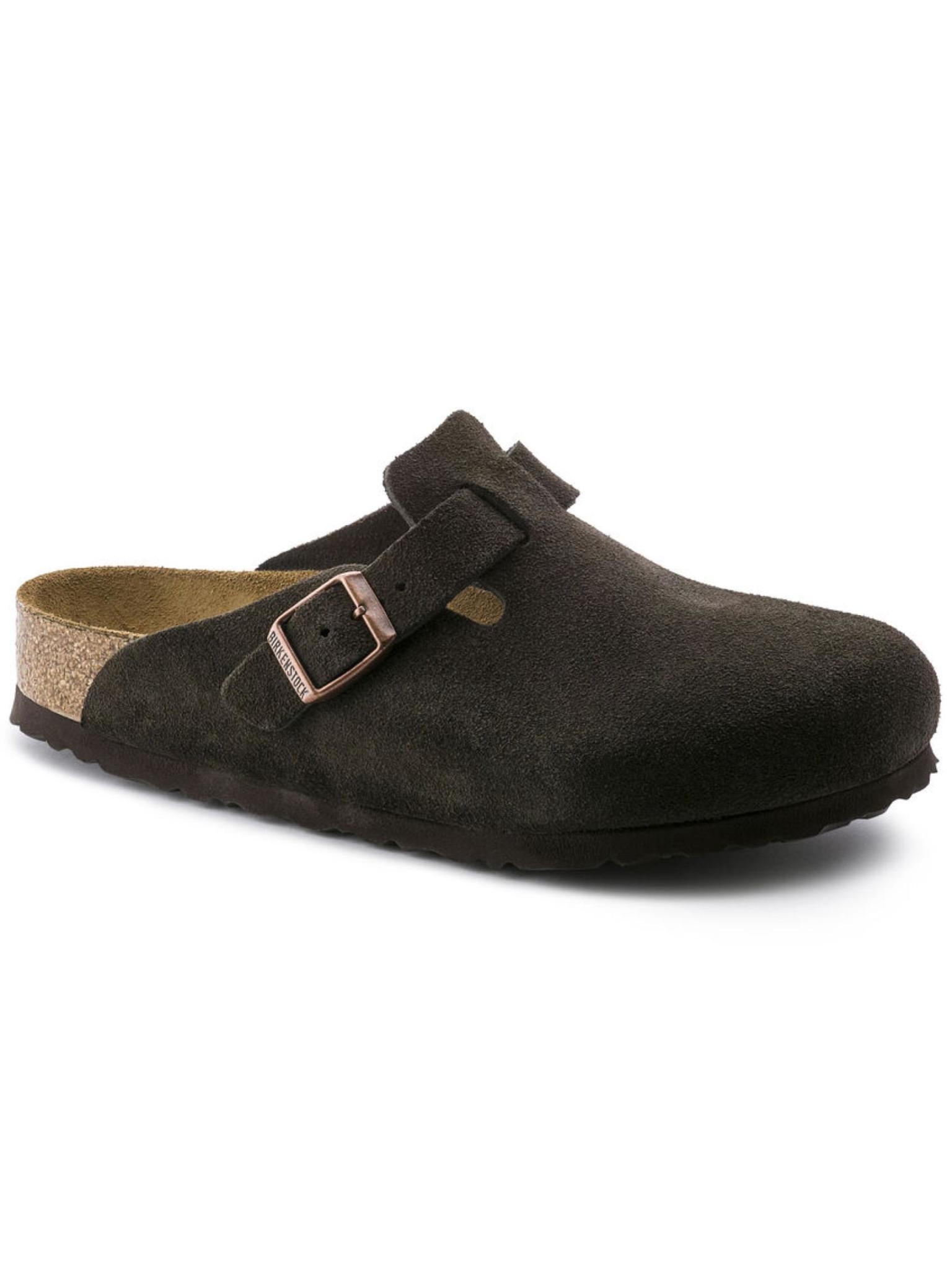 Birkenstock Men's Boston Soft Footbed Suede Clog