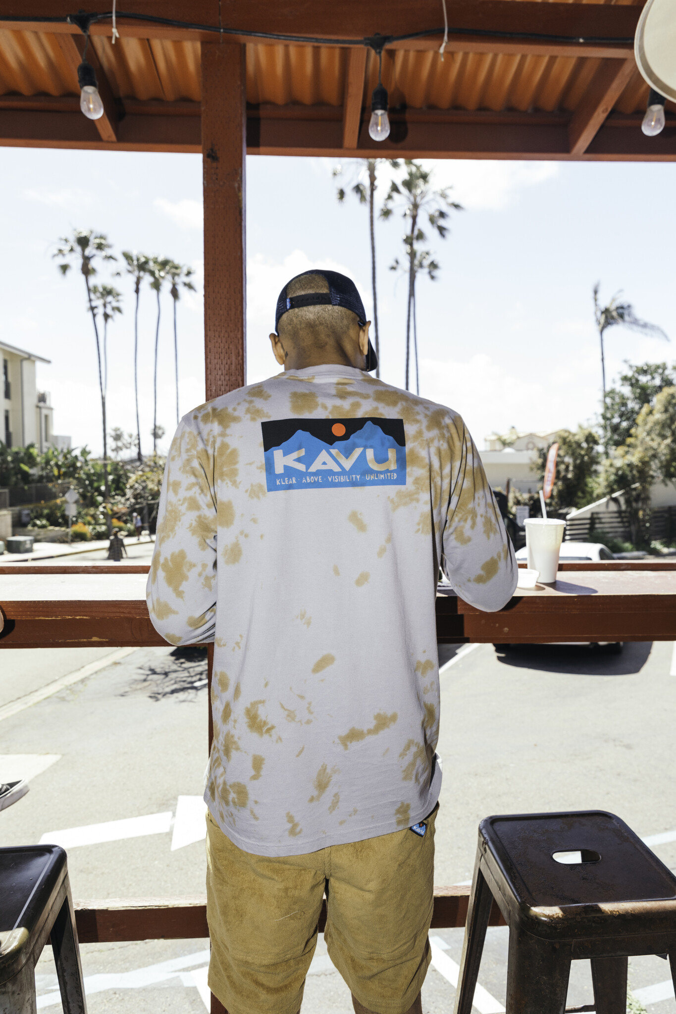 KAVU Men's Etch Art Long Sleeve Shirt