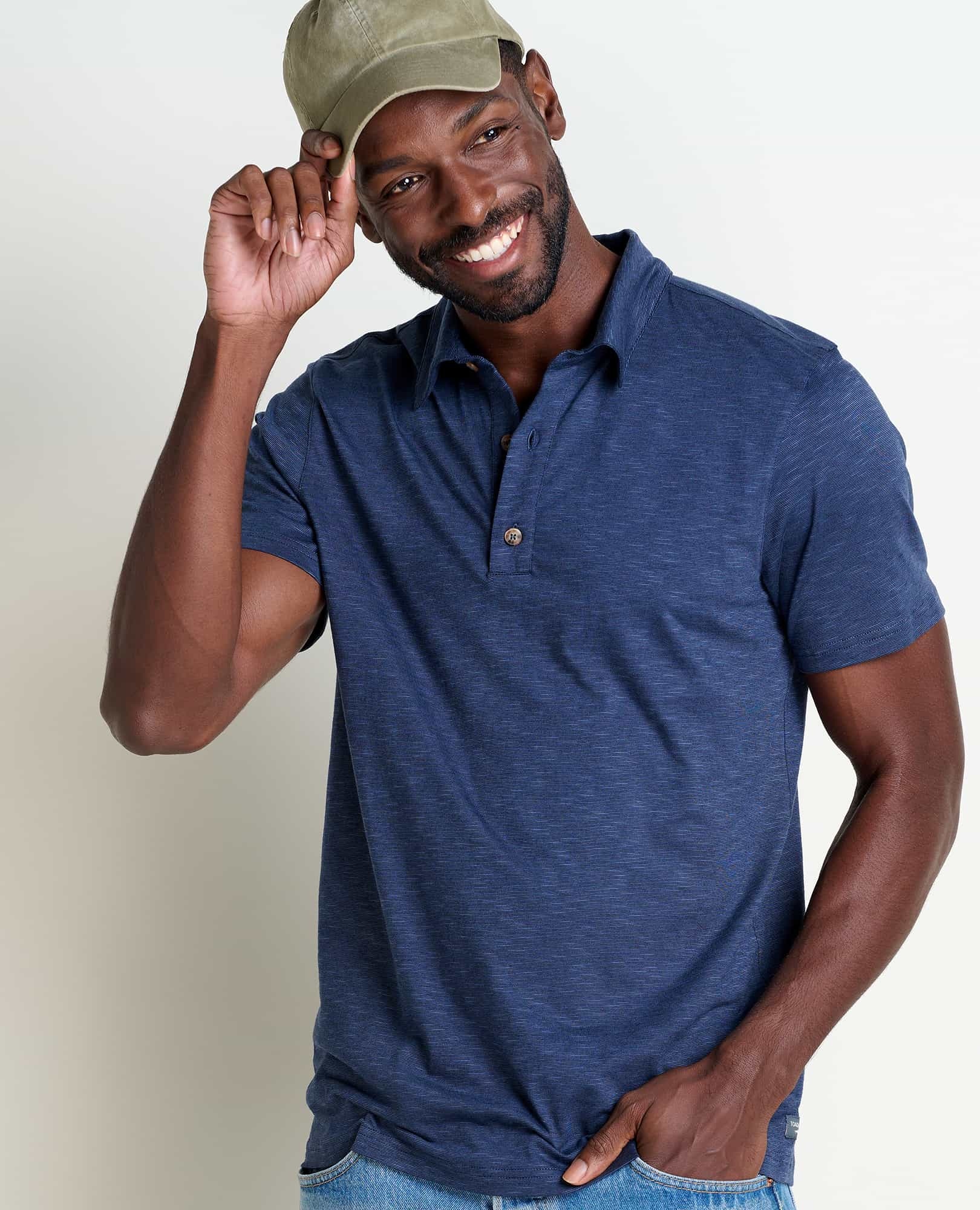 Toad & Co Men's Tempo Short-Sleeve Polo