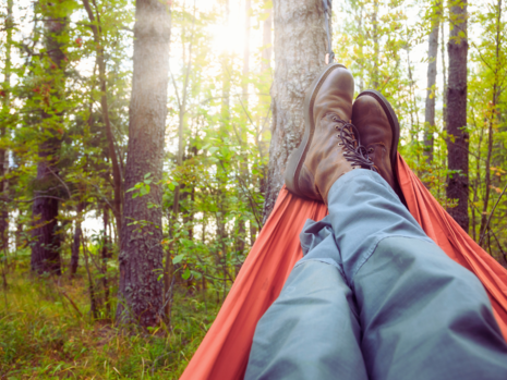Advanced technical gear for sleeping on the trail.