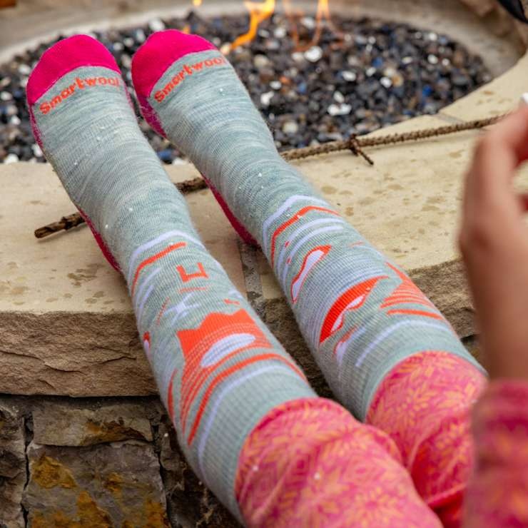 Smartwool Kids' Wintersport Full Cushion Ski Day OTC Socks