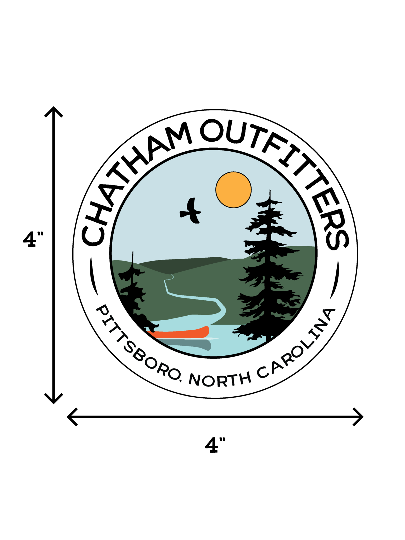 Chatham Outfitters Sticker
