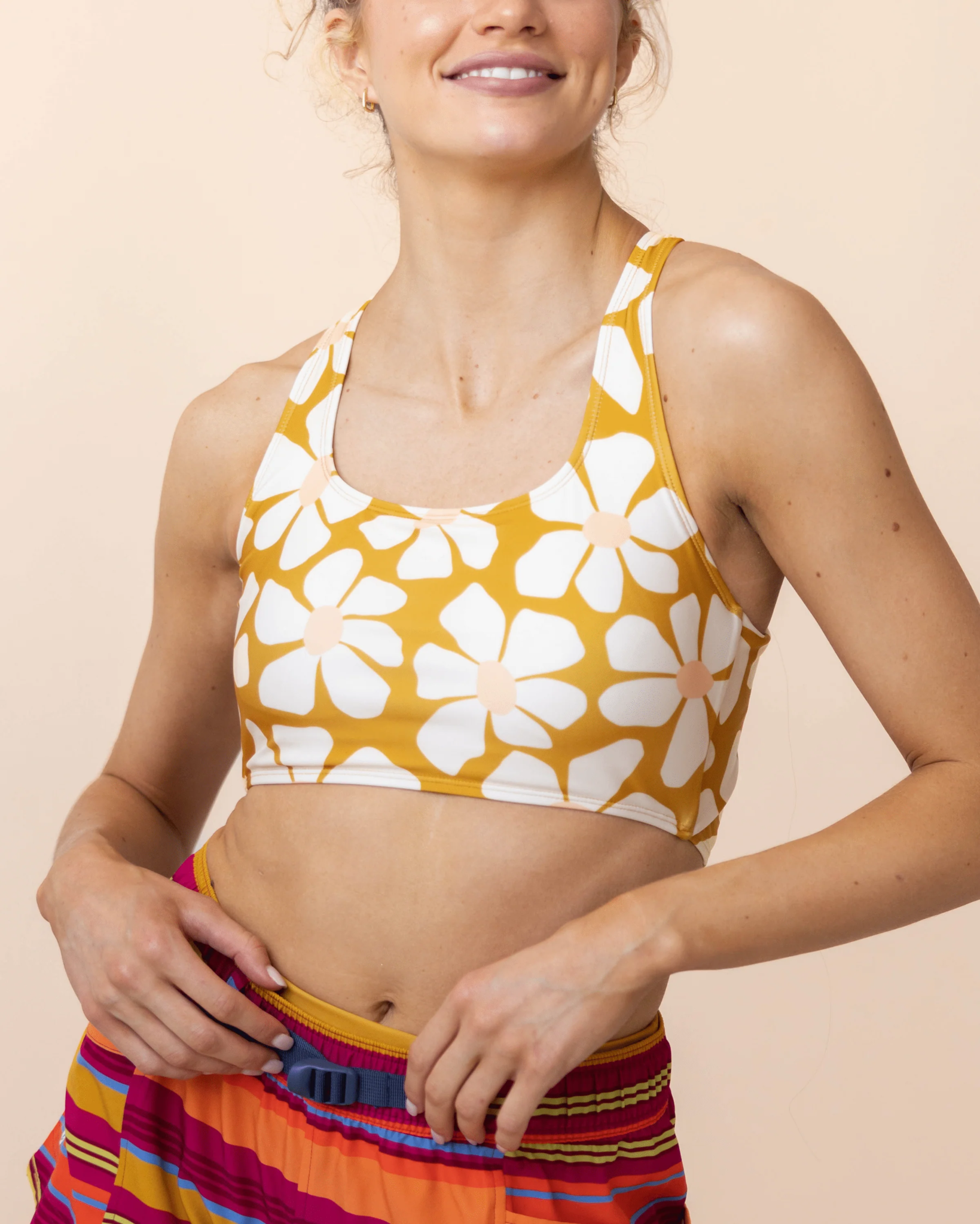 nani Swimwear Solis Cross Up Crop