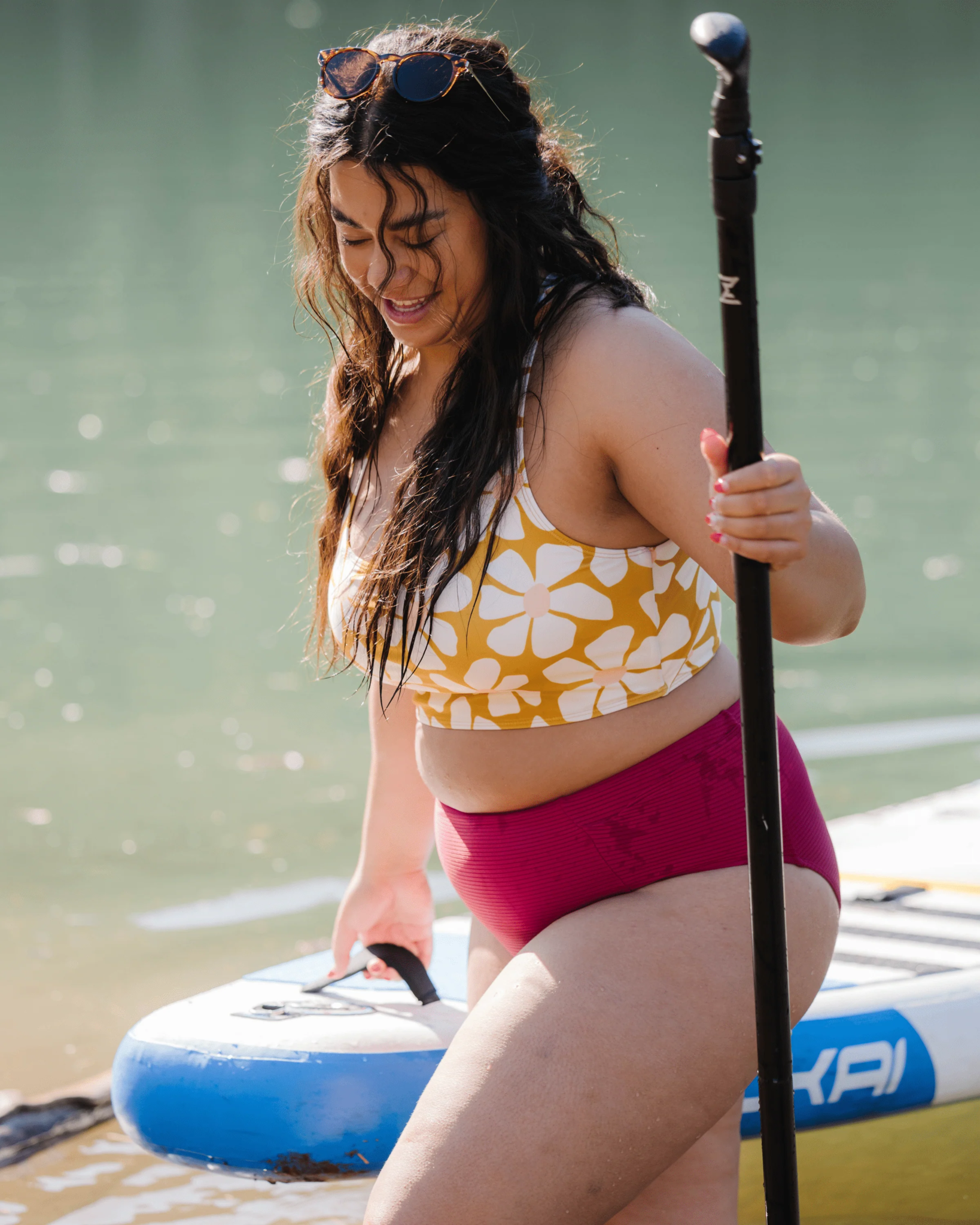 nani Swimwear Solis Cross Up Crop