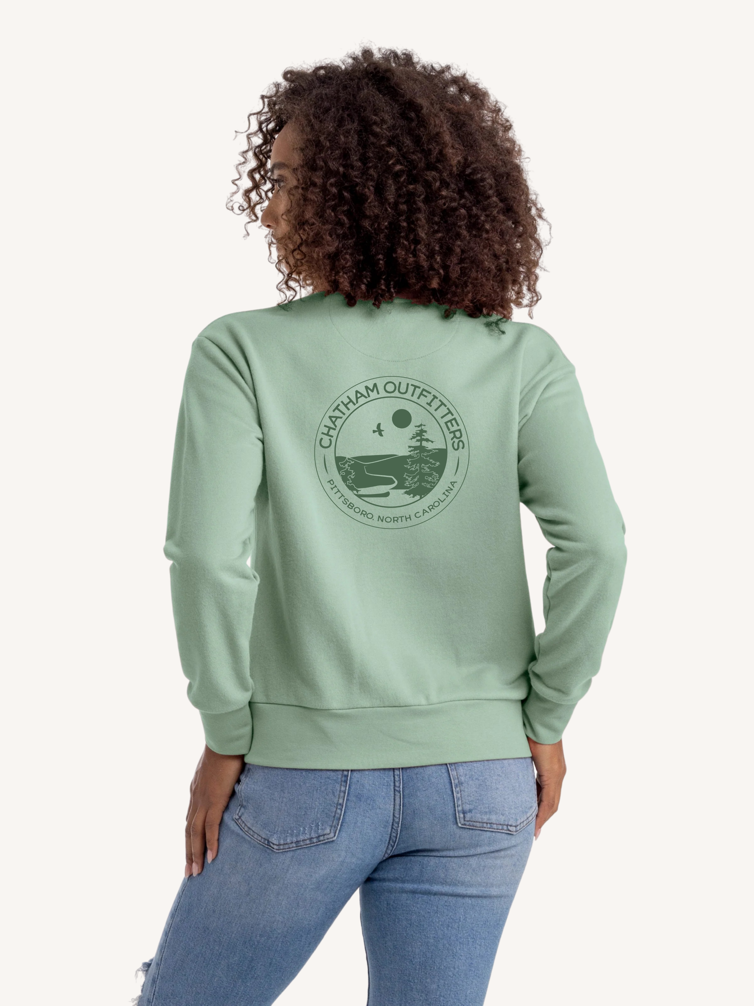 Chatham Outfitters Women's Chatham Outfitters Sueded French Terry Sweatshirt