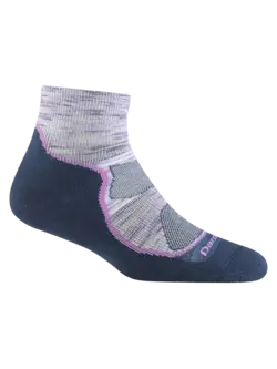 Darn Tough Women's Light Hiker 1/4 Lightweight Cushion Hiking Sock