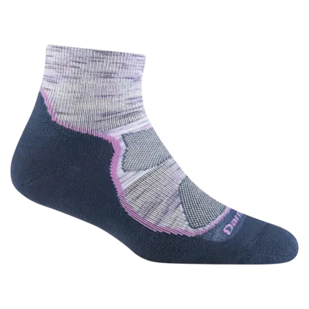 Darn Tough Women's Light Hiker 1/4 Lightweight Cushion Hiking Sock