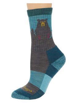 Darn Tough Women's Bear Town Micro Crew Lightweight Cushion Sock
