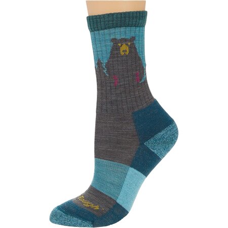 Darn Tough Women's Bear Town Micro Crew Lightweight Cushion Sock