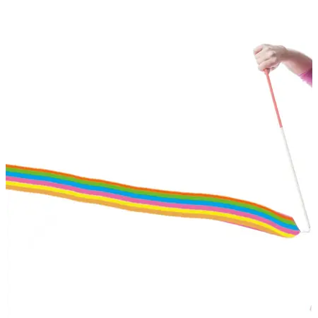 Rainbow Ribbon Wand
