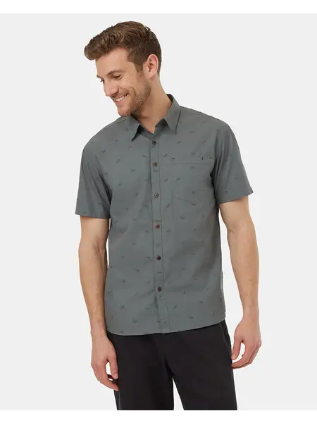 Tentree Men's Bike Around Short Sleeve Shirt