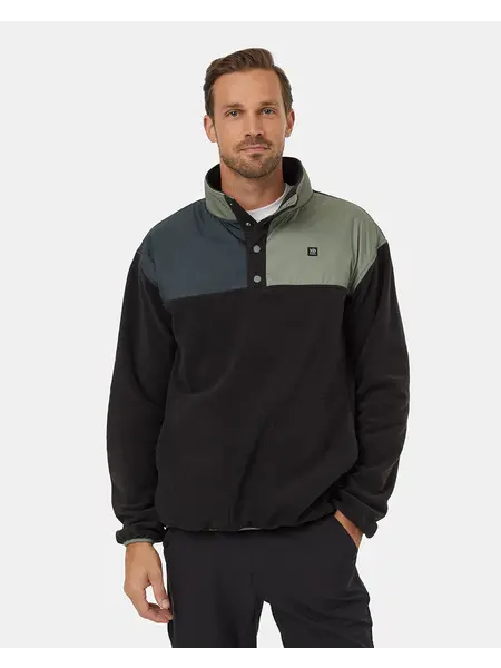 Tentree Men's Recycled MicroFleece Contrast 1/4 Snap