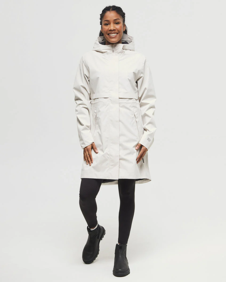Tentree Women's Long Rain Jacket
